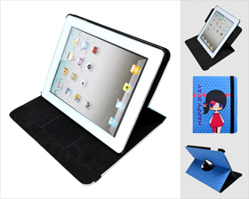 360 Degrees Rotatable iPad Case